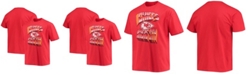 Junk Food Men's Red Kansas City Chiefs Local T-shirt